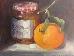 Bitter orange jam, 24 x 30 cm